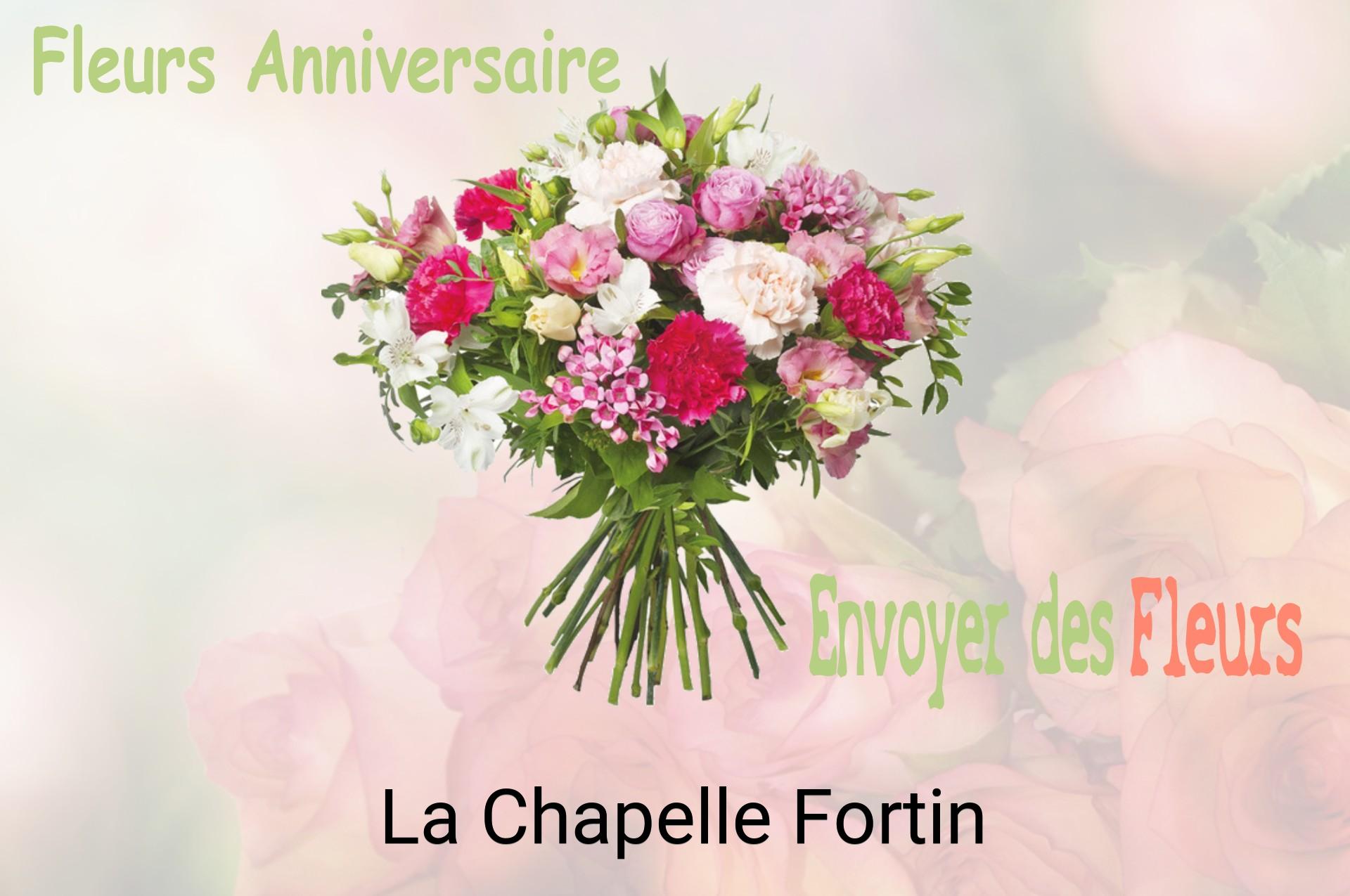 Bouquet de fleurs d’anniversaire livré à La Chapelle-Fortin